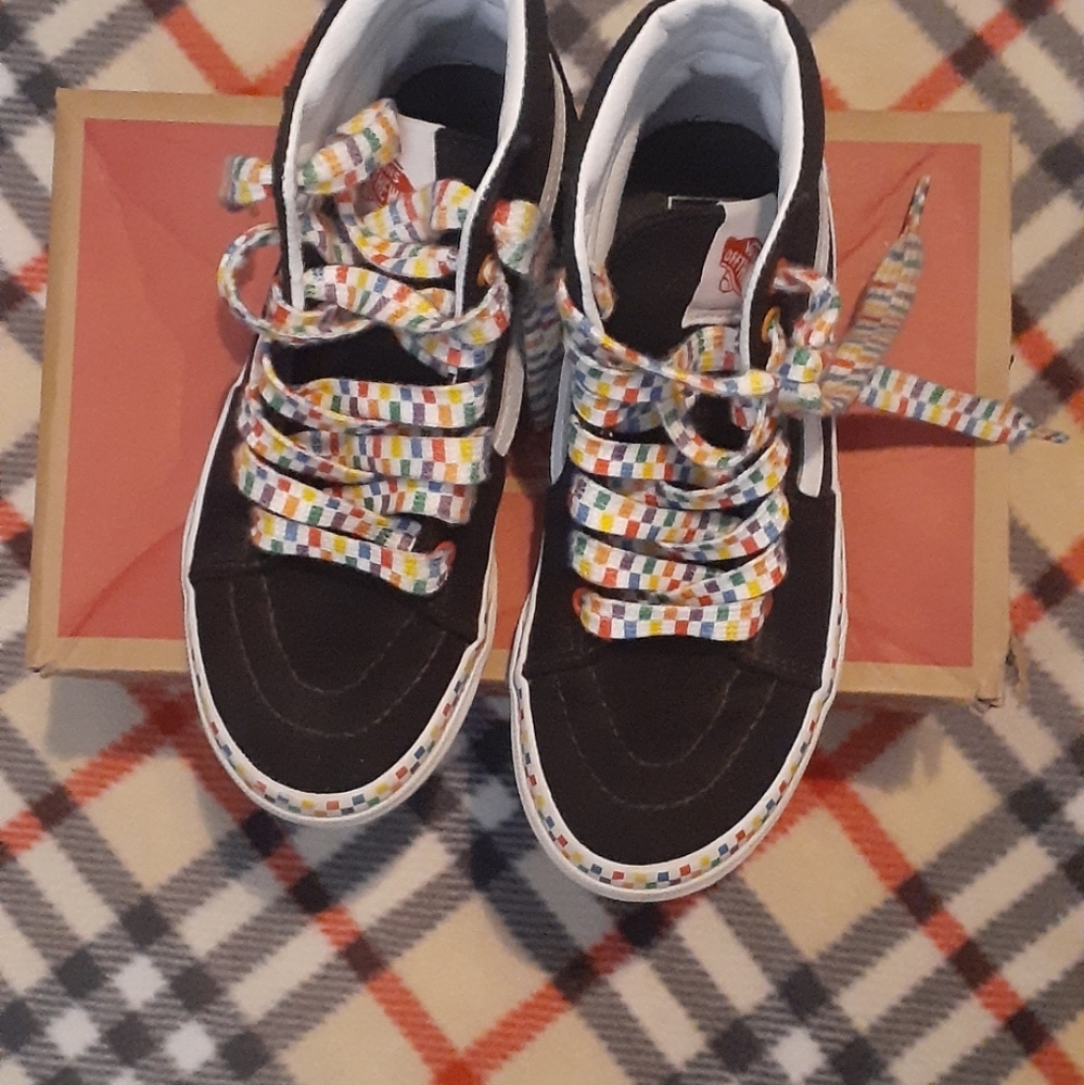 Vans rainbow size 1y
